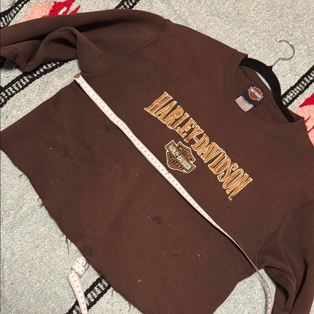 Harley-Davidson Chocolate Brown Crewneck